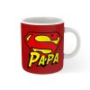 Taza Sublimada Día Del Padre Super Héroe Papá - Imagen 2