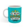 Taza Impresión El Mejor Papa Del Mundo Dia Del Padre Bigote - Imagen 2