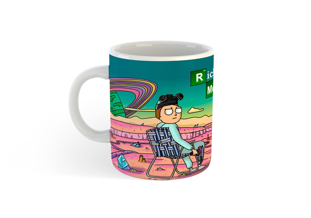 Taza Sublimada Rick And Morty 2