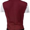 Playera Sublimada Full Print Caballero Traje Elegante Vino - Imagen 2