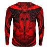 Playera Sublimada Manga Larga Full Print Rashguard Venum Gladiator - Imagen 2