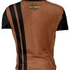 Playera Full Print Deporte Harley Davidson Café Milwuakee - Imagen 2