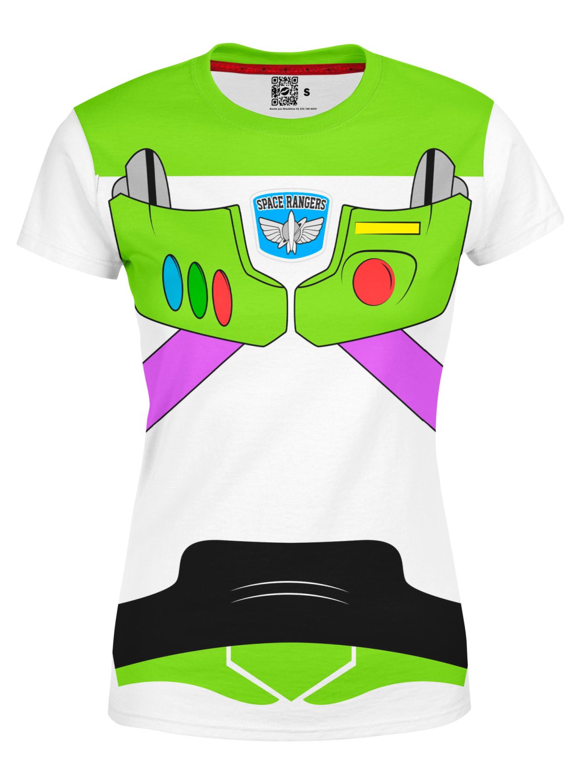 Playera Full Print Dama Buzz Lightyear