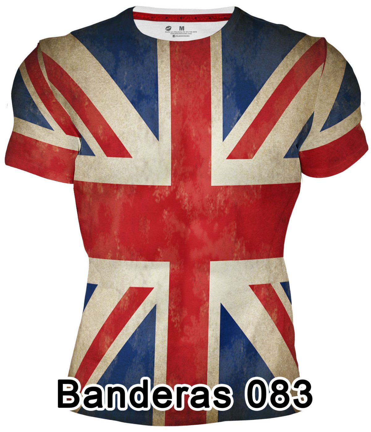 Playera Bandera Gran Bretaña 083