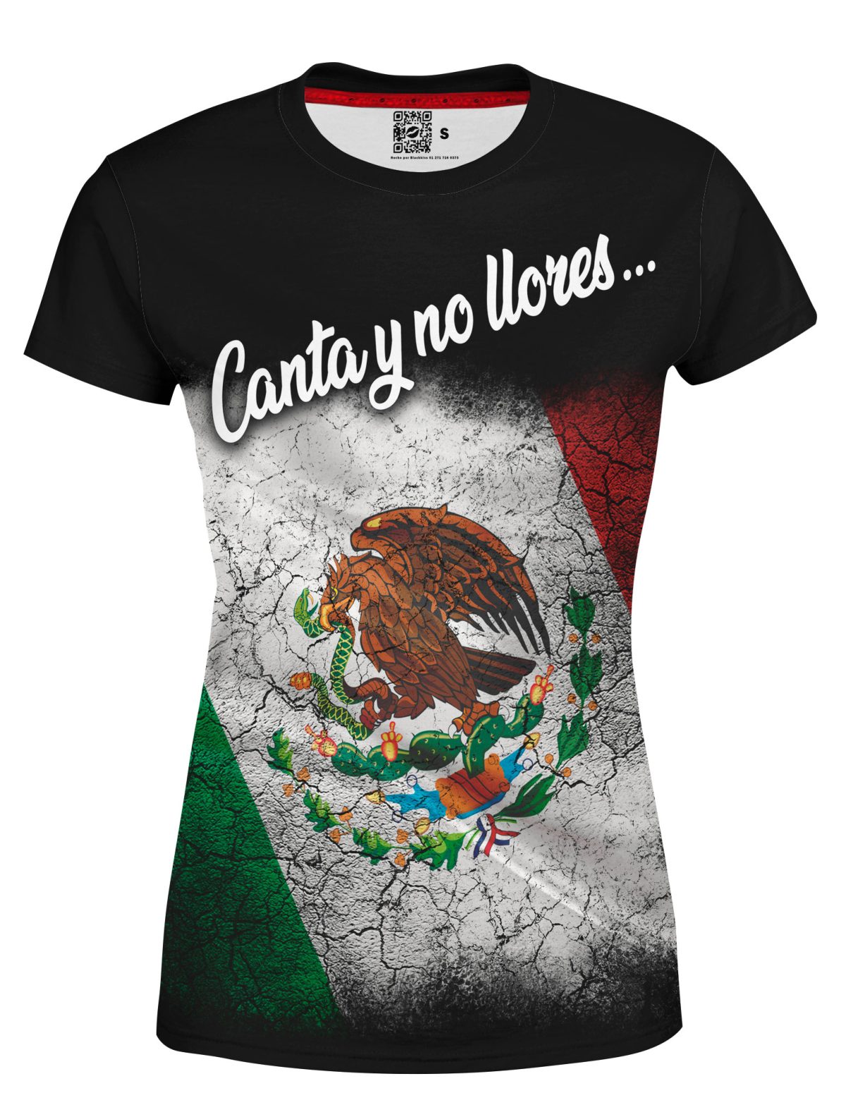 Playera Full Print Dama Canta y No Llores