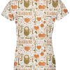 Playera Full Print Dama Corazón Llave - Imagen 2