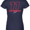 Playera Full Print Dama Red Bull Checo - Imagen 2