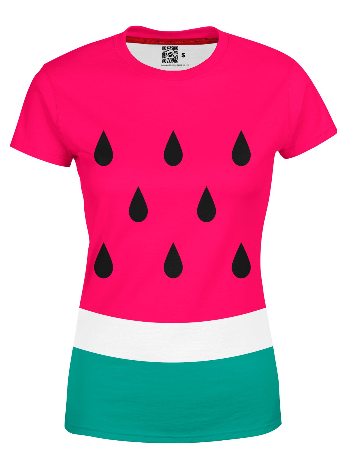 Playera Full Print Dama Sandia