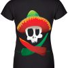 Playera Full Print Dama chile México calavera - Imagen 3