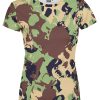 Playera Full Print Dama CRANEOS CAMUFLAJE - Imagen 2