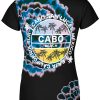 Playera Full Print Dama Cabo San Lucas Palmeras Bech Tie Dye - Imagen 3