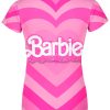 Playera Full Print Dama Barbie Corazones 1 - Imagen 3