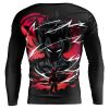 Playera Caballero Manga Larga Dbz Rojo - Imagen 2