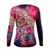 Playera Dama Manga Larga Mándala Rosa Yoga 116 ML - Imagen 2