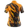 Jersey Ciclismo Manga Corta Maillot Mtb Desgarre Extremo Naranja y Negro C0011 - Imagen 4