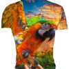 Playera Caballero Manga Corta Guacamaya Colores A0007 - Imagen 2