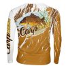 Playera Caballero Manga Larga Pesca Extrema Carpa A0021 - Imagen 2
