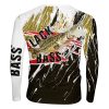 Playera Caballero Manga Larga Pesca Extrema Lobina Negra A0026 - Imagen 2