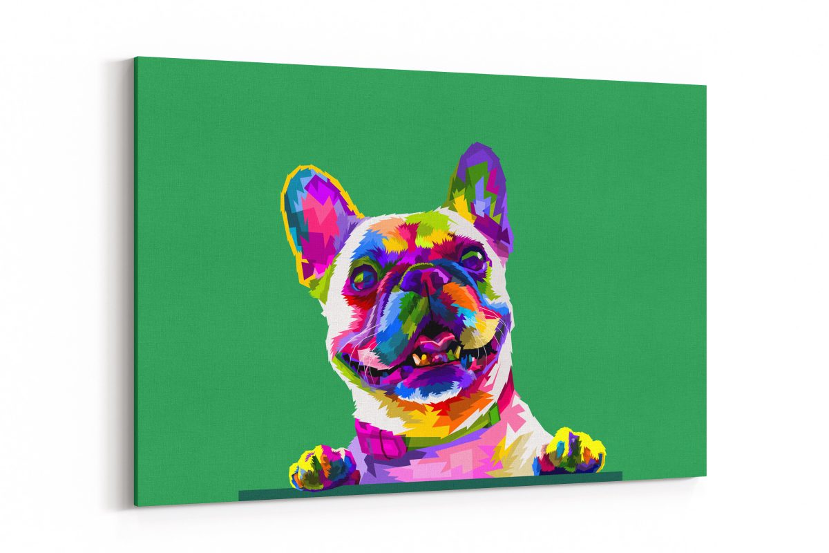 Cuadro Pug Colores 1151676383 Scene
