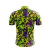 Jersey Ciclismo Manga Corta Maillot Mtb Calaveras Tintas Neón - Imagen 2