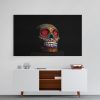 Cuadro Calavera Huichol Scene - Imagen 3