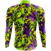 Jersey Ciclismo Manga Larga Maillot Mtb Calaveras Tintas Neón - Imagen 2