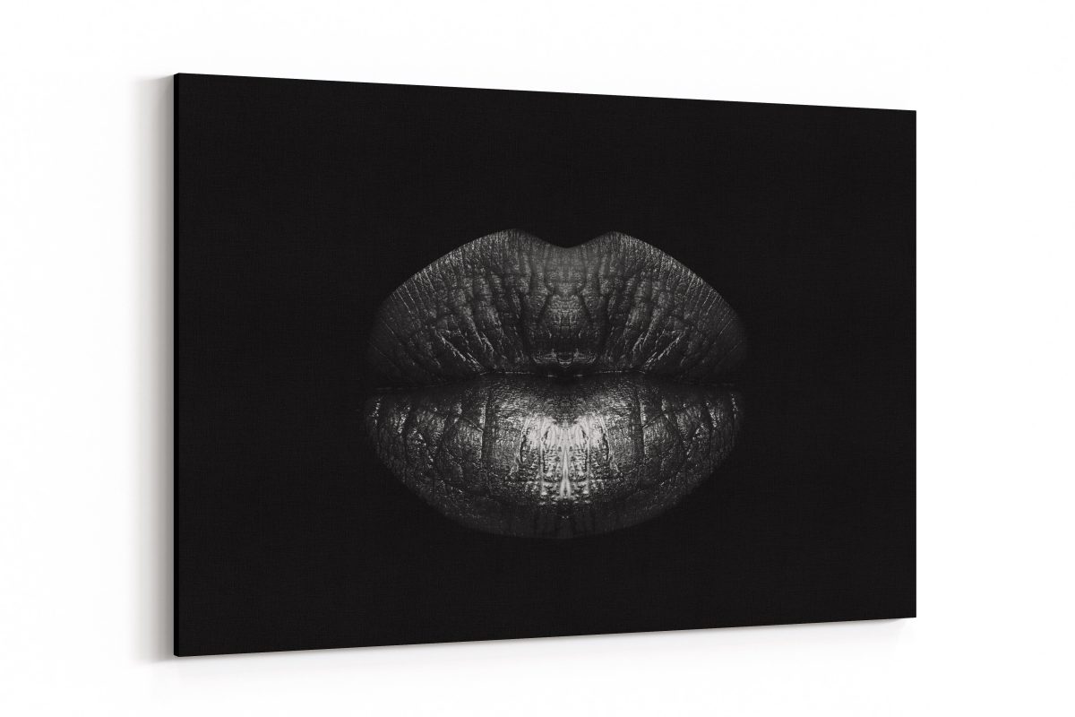 Cuadro Labios Negros Scene