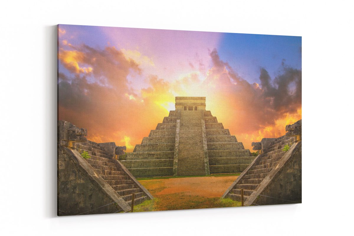 Cuadro Chichén Atardecer Scene