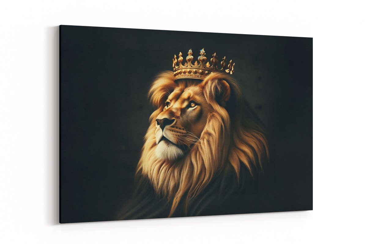 Cuadro King Lion Scene