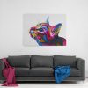 Cuadro Gato Colores Scene - Imagen 2