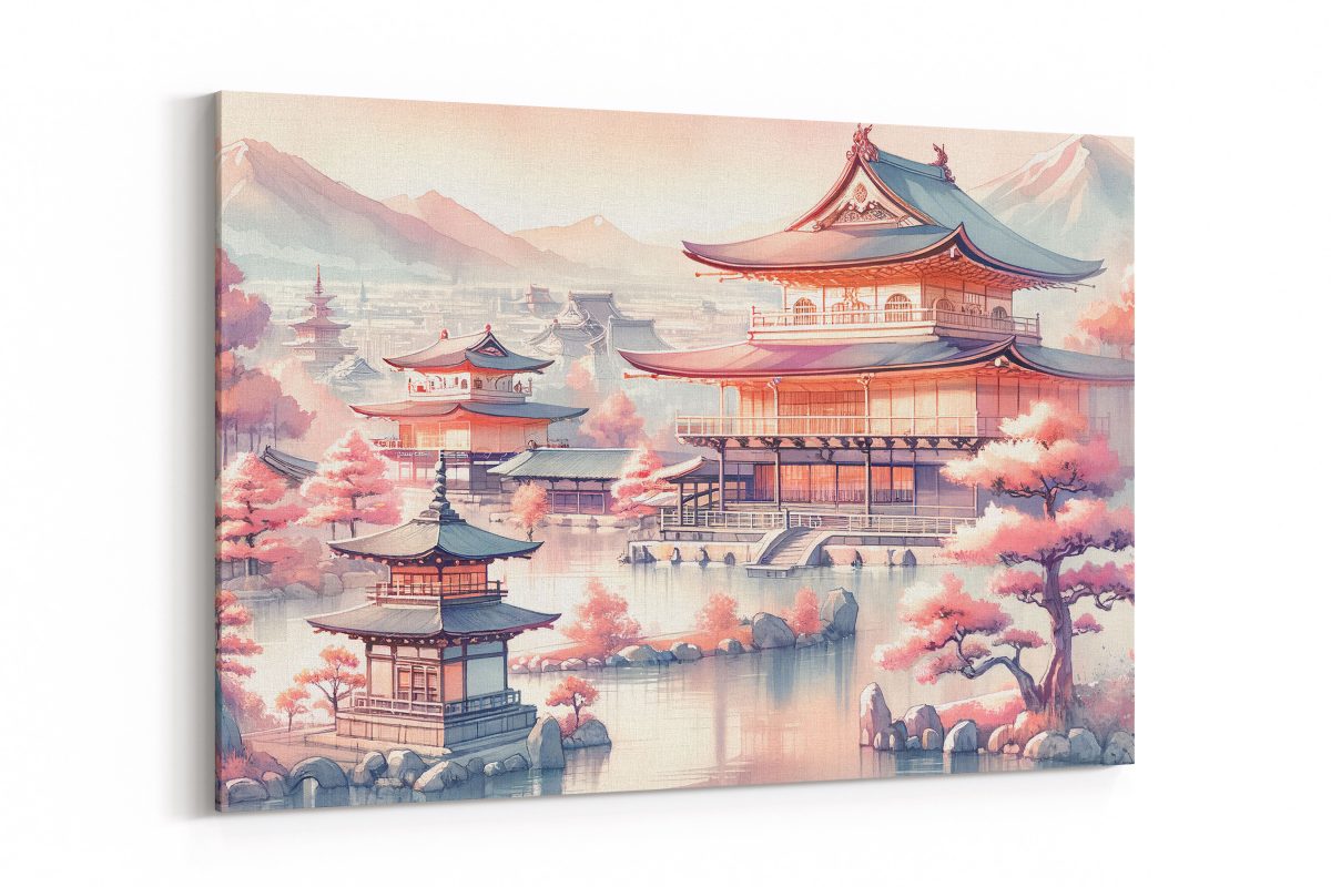 Cuadro Paisaje Japones Scene