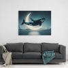Cuadro Orca y Luna Scene - Imagen 3