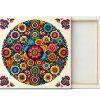 Cuadro Canvas Círculo de Flores Scene - Imagen 2