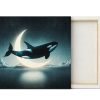 Cuadro Canvas Orca y Luna Scene - Imagen 2