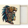 Cuadro Canvas Guerrero Azteca Scene - Imagen 2