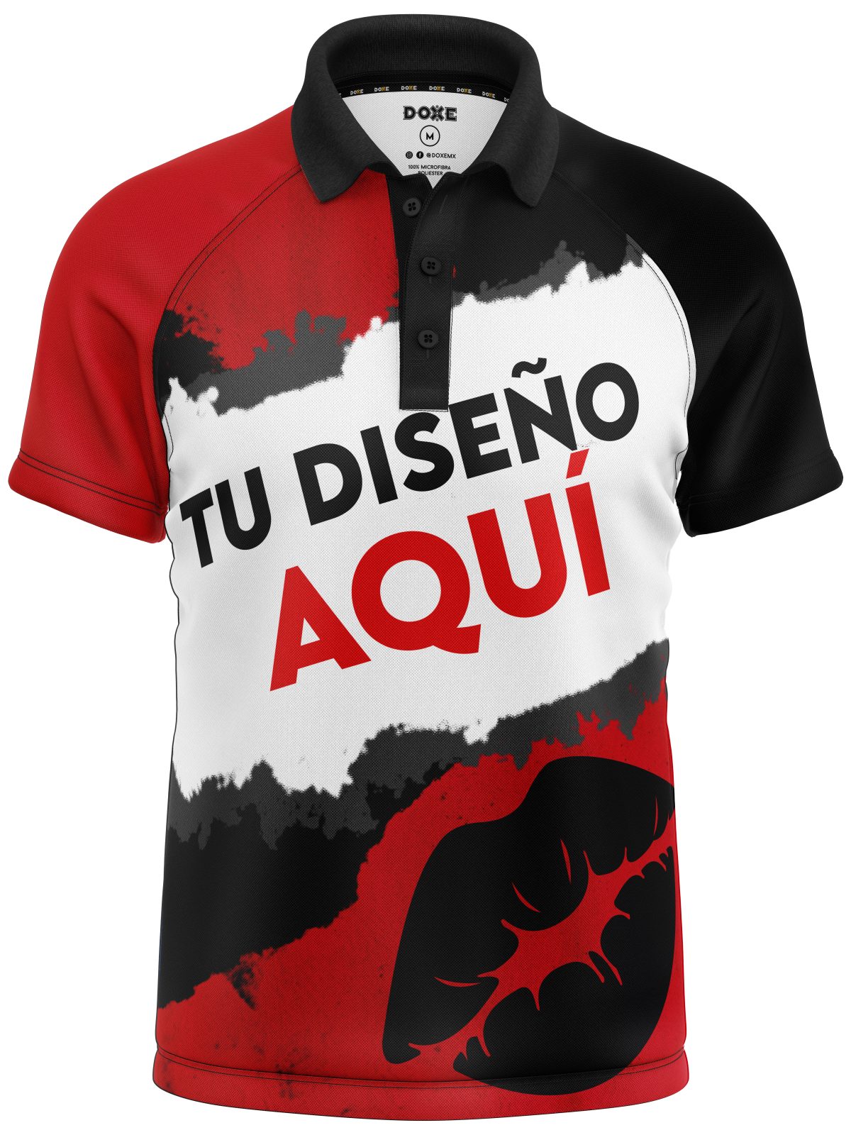 Playera Doxe Sublimada Personalizada Tipo Polo