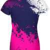 Playera Dama Manga Corta Splash Con Puntos - Imagen 2