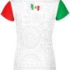 Playera Dama Manga Corta I Love México L0050 - Imagen 2