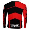 Playera Caballero Manga Larga Calavera Punisher Motocross A0054 - Imagen 2