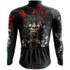Jersey Ciclismo Manga Larga Maillot Mtb México Estatua Cadenas C0047 - Imagen 2