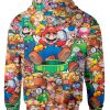 Sudadera Full Print Super Mario Bros A0018 - Imagen 2