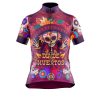 Jersey Ciclismo Manga Corta Maillot Mtb  Catrina con Trenzas Día de Muertos Altar A0067 - Imagen 3