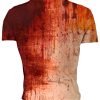 Playera Caballero Manga Corta Problema Resuelto Sangre Halloween A0075 - Imagen 2