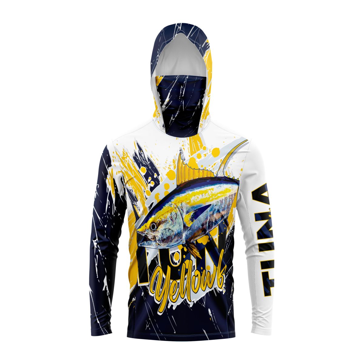 Jersey con Gorro y Bandana Pesca Extrema Tuna Amarilla Atún A0027